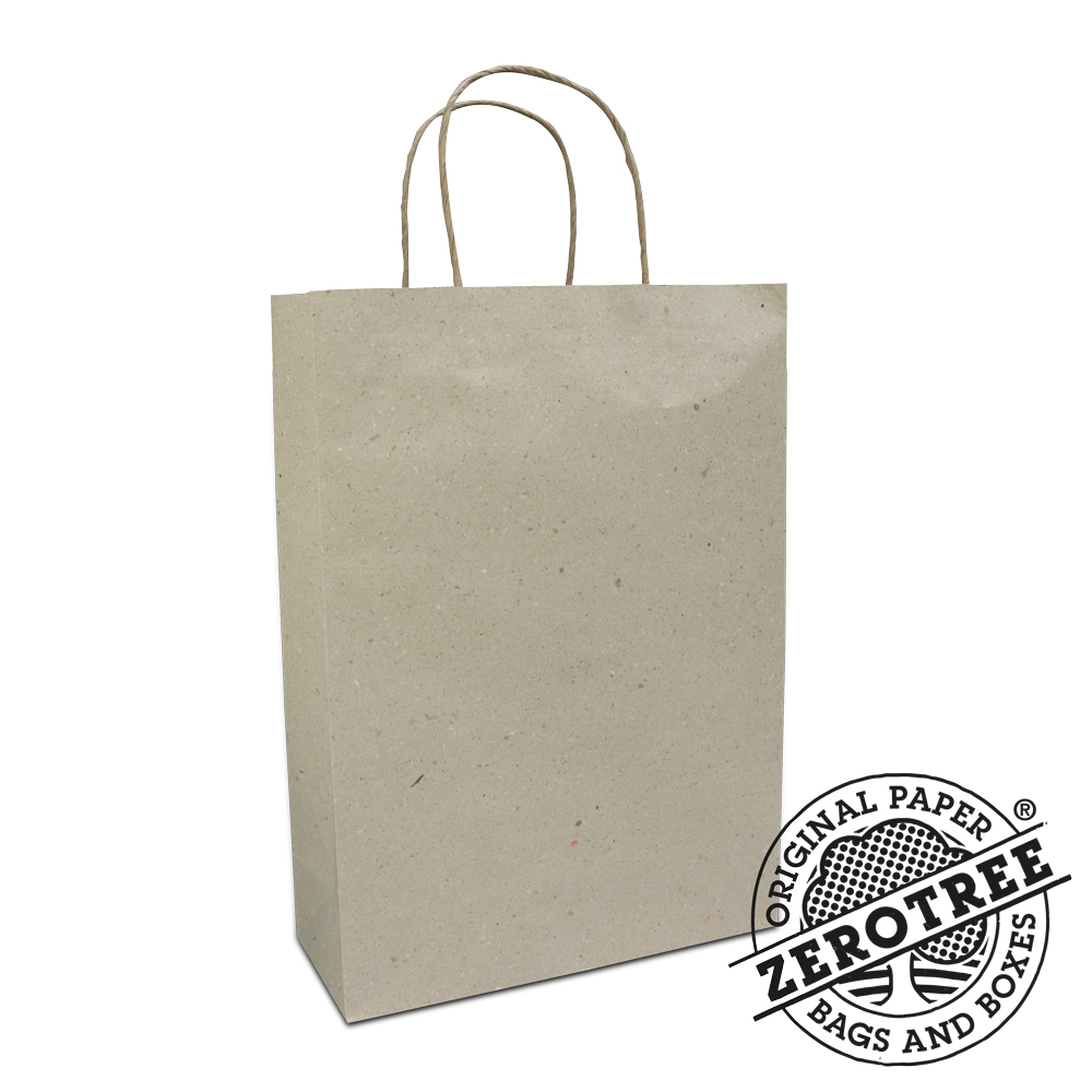 Tasche Graspapier - L